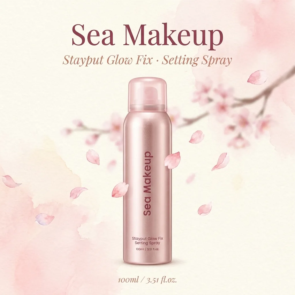 Hana — Japanese fresh watercolor poster sample